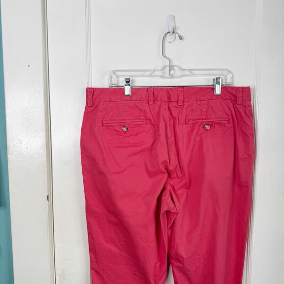 Vineyard Vines Men’s Coral Chino Pants Style 1P1236 Flat Front 36 x 32 Classic - Picture 9 of 13